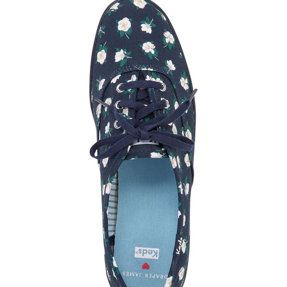 Draper James X Keds Navy Magnolia Sneaker 8 - Picture 2 of 10